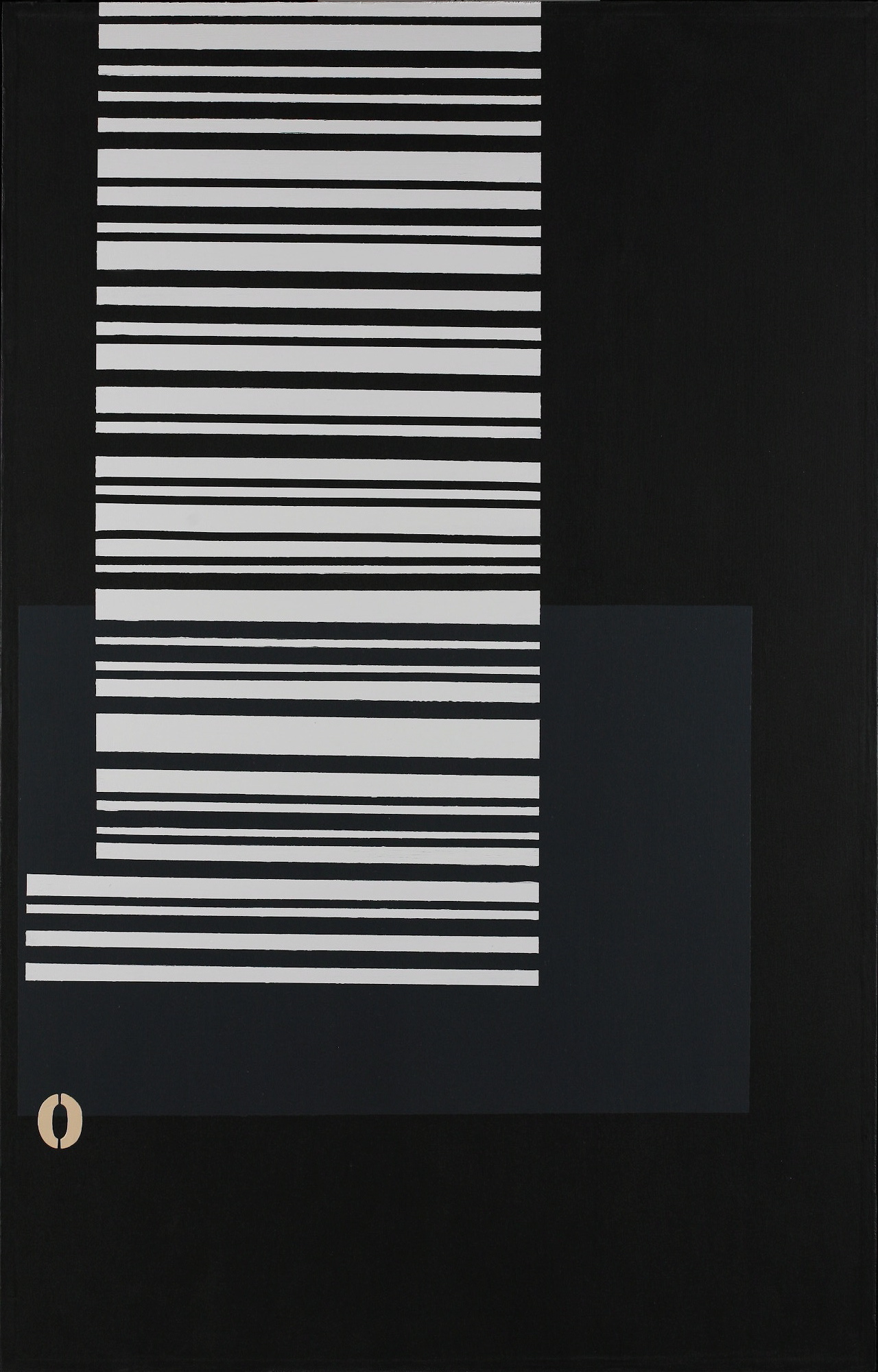 Carbon Base Acrylic, Oil, Graphite on Overlay Canvas 48x75